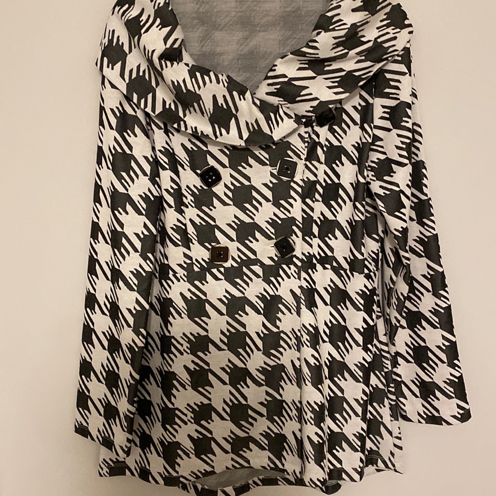 Tribal Houndstooth Jacket